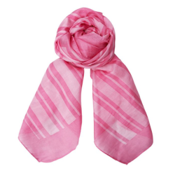 Black Colour Kaisa silk scarf rose - 208429