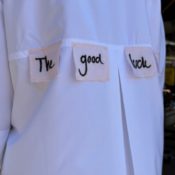 Wauw Luna shirt white the good luck club - 10187