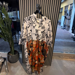 Wauw Keftan unique silk kjole - 10043