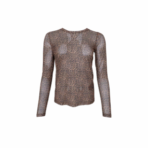 Black Colour Kamma mini leo mesh blouse  - 42000