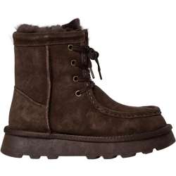 Sofie Schnoor Drisesw teddy boot dark brown - s263751