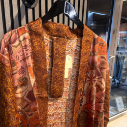 Wauw short kimono unique silk - 10044
