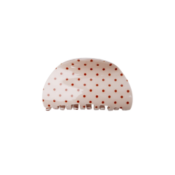 Black Colour Cindy hair claw small dot - 6050