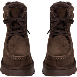 Sofie Schnoor Drisesw teddy boot dark brown - s263751