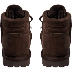 Sofie Schnoor Babettesw teddy boot dark brown - t495
