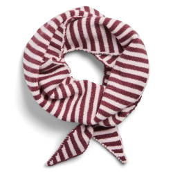 Pieces Komma triangle scraf tawny port pink a boostripe - 17159754