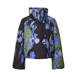 Yas Slay ls padded jacket Sphagnum Etira print - 26041057