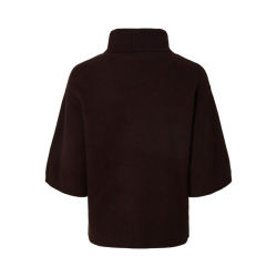 Yas Emila 2/4 wool knit pullover s. coffe bean - 26036037