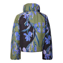 Yas Slay ls padded jacket Sphagnum Etira print - 26041057
