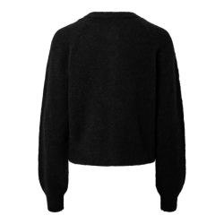 Yas Johi ls wool blend pull over s. black - 26040003