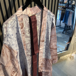 Wauw short kimono unique silk - 10044