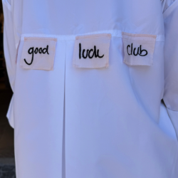 Wauw Luna shirt white the good luck club - 10187