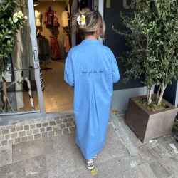Wauw Luna dress - shoot for the stars blue - 10225