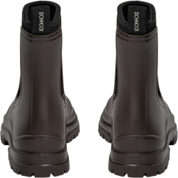 Sofie Schnoor Jodiesw rubber boot w. lining intense brown - t488