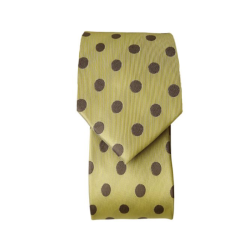 BLACK COLOUR LULU TIE LIME DOT - 208437