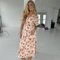 Continue Marley dress burned flowerprint - 14941