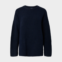 Pieces Tina ls o-neck knit maritime blue - 17166061