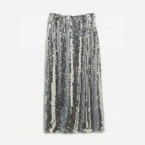 Ver Moda Celia hw swquin skirt micro chip/s�lv - 10354534