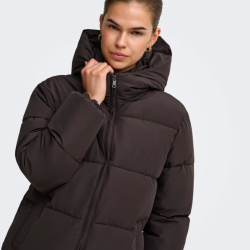 Only Juta puffer coat otw chocolate torte - 15381993