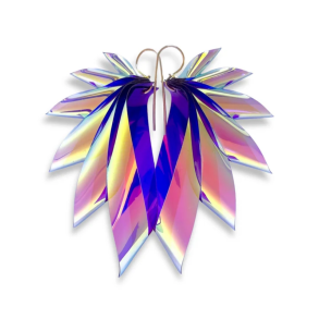Byfossdal the wings gold small rainbow/purple