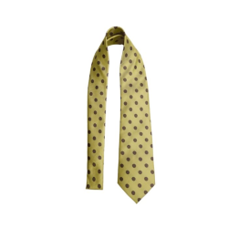 BLACK COLOUR LULU TIE LIME DOT - 208437