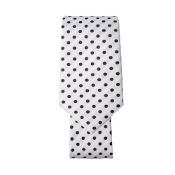  BLACK COLOUR LULU TIE WHITE DOT - 208437