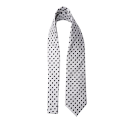  BLACK COLOUR LULU TIE WHITE DOT - 208437