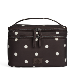 Markberg Treasurembg toiletrv bag recycled polka dot brown - 4831rpv