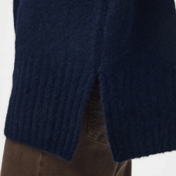 Pieces Tina ls o-neck knit maritime blue - 17166061