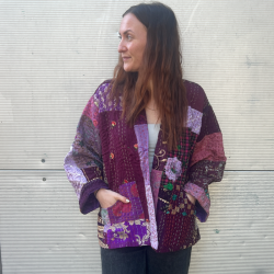 Wauw Gitte jacket purple - 10009
