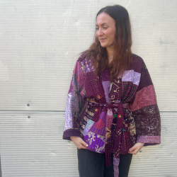 Wauw Gitte jacket purple - 10009