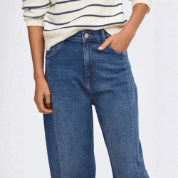 Only Jessica hw barrel ank jeans medium blue - 15391053