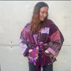 Wauw Gitte jacket purple - 10009