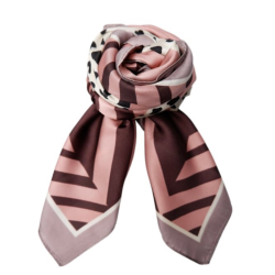 BLACK COLOUR HAYS MINI SCARF WINTER ROSE - 3655