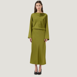 Yas Pella midi skirt cardamom green - 26030737