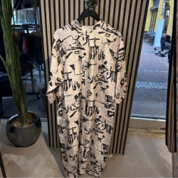 Wauw Keftan unique silk kjole - 10043