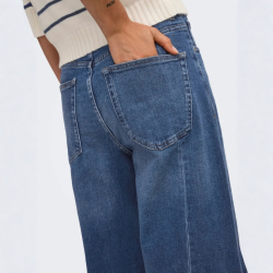 Only Jessica hw barrel ank jeans medium blue - 15391053