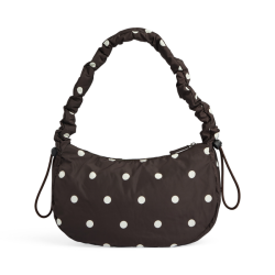 Markberg Cravembg bag recycled polka dot brown - 4794rpv