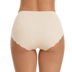 Femifemme invisible highwaist maxi trusser nude - FF1001
