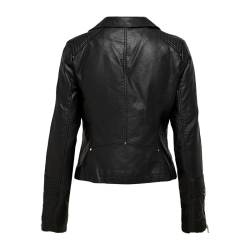 Only Gemma faux leather biker otw black - 15153079