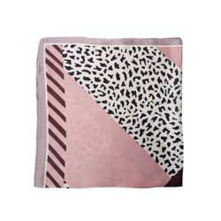 BLACK COLOUR HAYS MINI SCARF WINTER ROSE - 3655