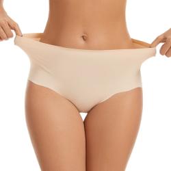 Femifemme invisible highwaist maxi trusser nude - FF1001