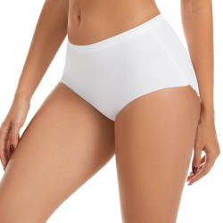 Femifemme invisible highwaist maxi trusser hvid - FF1001