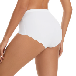 Femifemme invisible highwaist maxi trusser hvid - FF1001