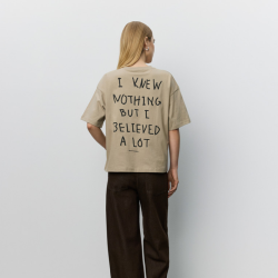 Sofie Schnoor Verinasw moonin boxy t-shirt sand - S263126