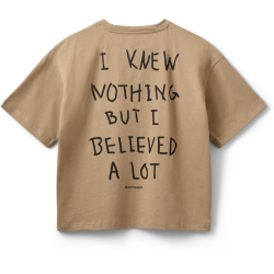 Sofie Schnoor Verinasw moonin boxy t-shirt sand - S263126