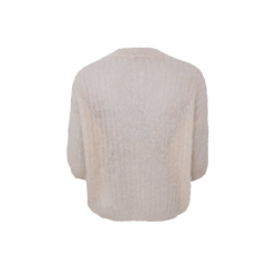 Black Colour Bjoerk s/s jumper latte - 1260