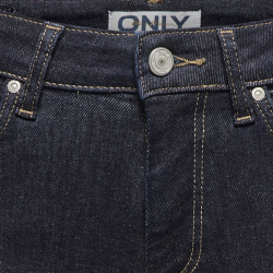Only Blush mid straight dnm tai77a dark blue denim - 15353144