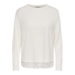 Only Moster ls Lace Detail Top Cloud danser - 15392688