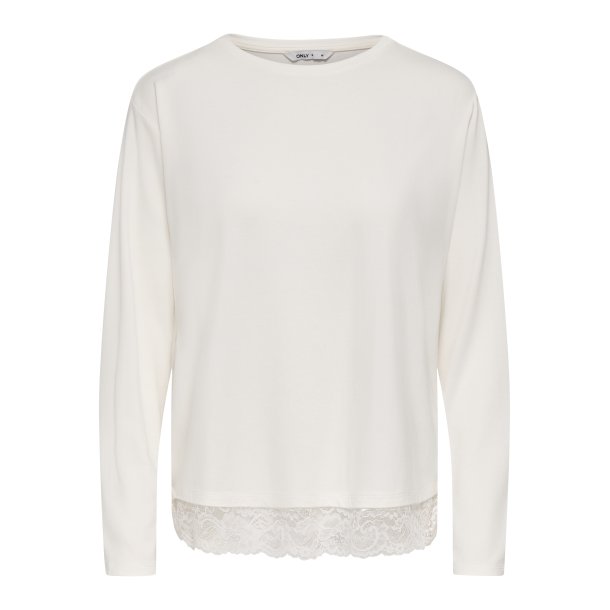 Only Moster ls Lace Detail Top Cloud danser - 15392688